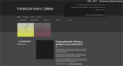 Desktop Screenshot of federacionalavesagimnasia.com